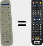 Télécommande pour remplacer 398GR08WEPHN0000HT (996595005936)