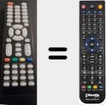 Replacement remote control for LED94901S