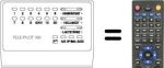 Telecomando equivalente TP 300-GRUNDIG