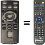 Télécommande équivalente RM-SUXEP100R