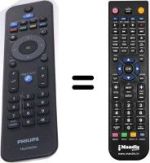 Replacement remote control Philips 32HFL3233D / 10
