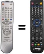 Telecomando equivalente Pioneer PDP433HDE