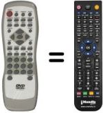 Telecomando equivalente Seg DVD530