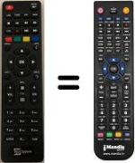 Replacement remote control TS6815