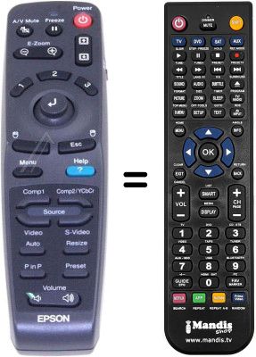 Telecomando equivalente Epson 1231016