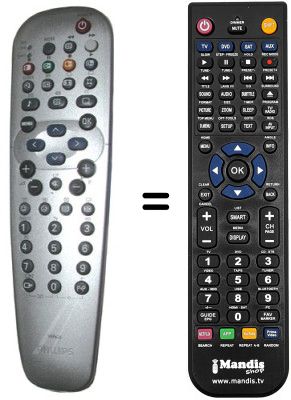 Telecomando equivalente Philips 29PT5322-01