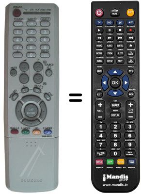 Replacement remote control Samsung LE26A41BX/XEC Replacement remote control Samsung LE26A41BX/XEC