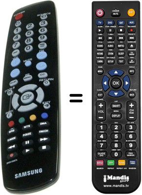 Gleichwertige Fernbedienung Samsung BN59-00687A Gleichwertige Fernbedienung Samsung BN59-00687A