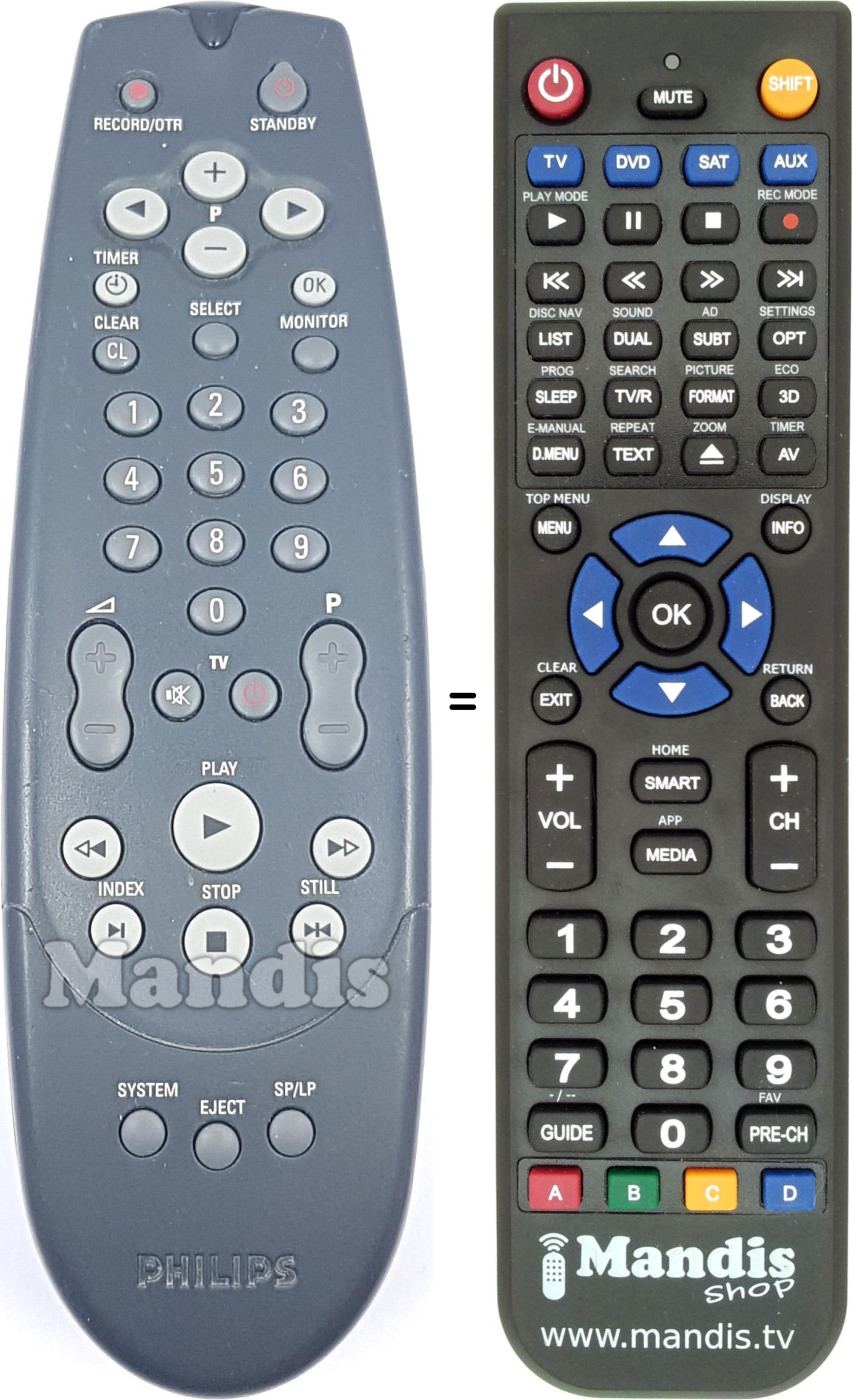Replacement remote control 862266174101