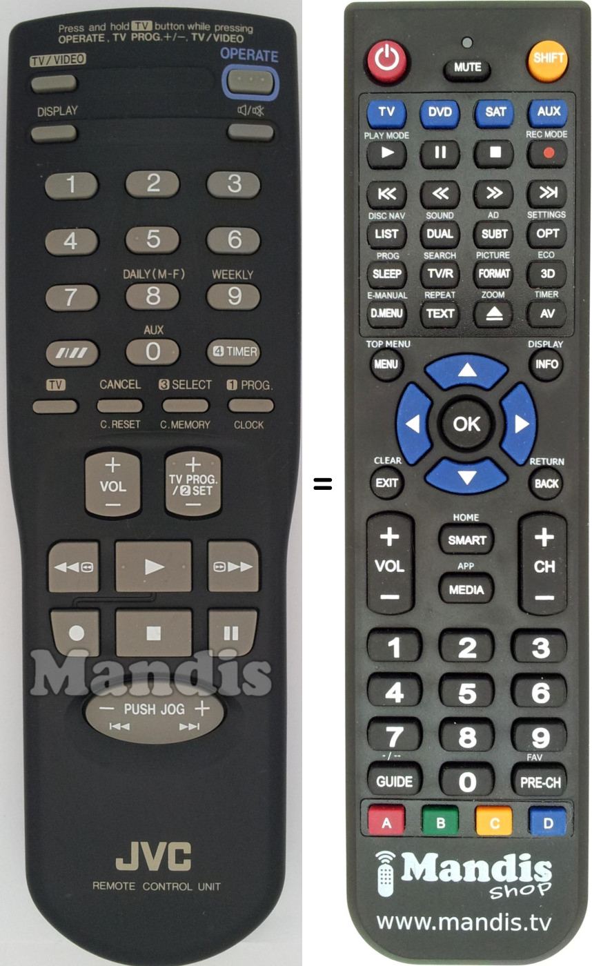 Replacement remote control REMCON1448