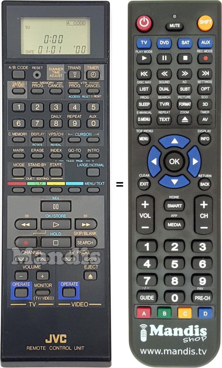 Telecomando equivalente PQ10884