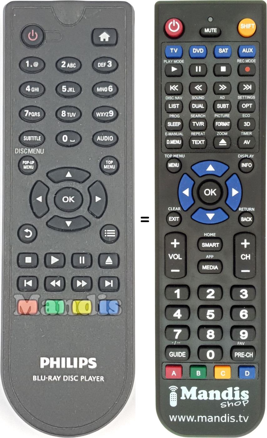 Replacement remote control REMCON2190