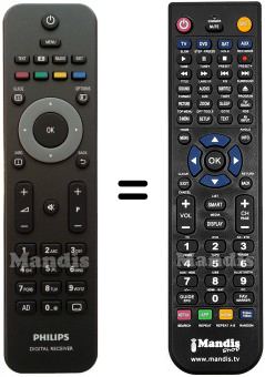 Télécommande équivalente RC2243607