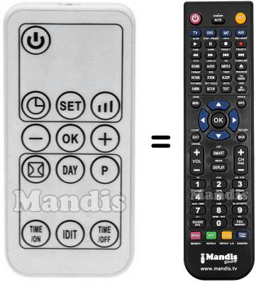Replacement remote control CALE001