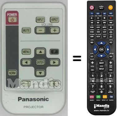 Telecomando equivalente N2QADC000005