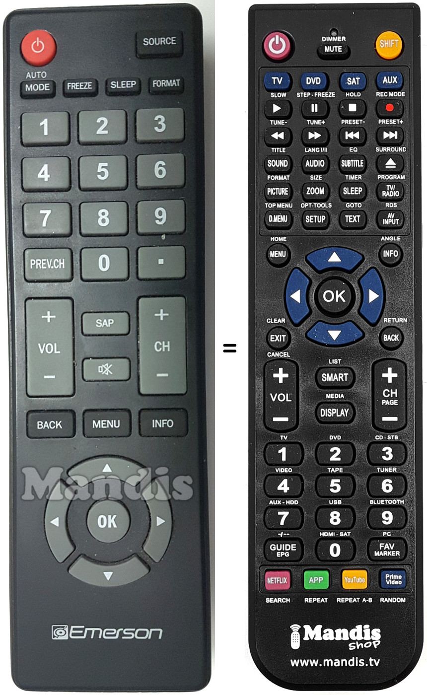 Telecomando equivalente EME002