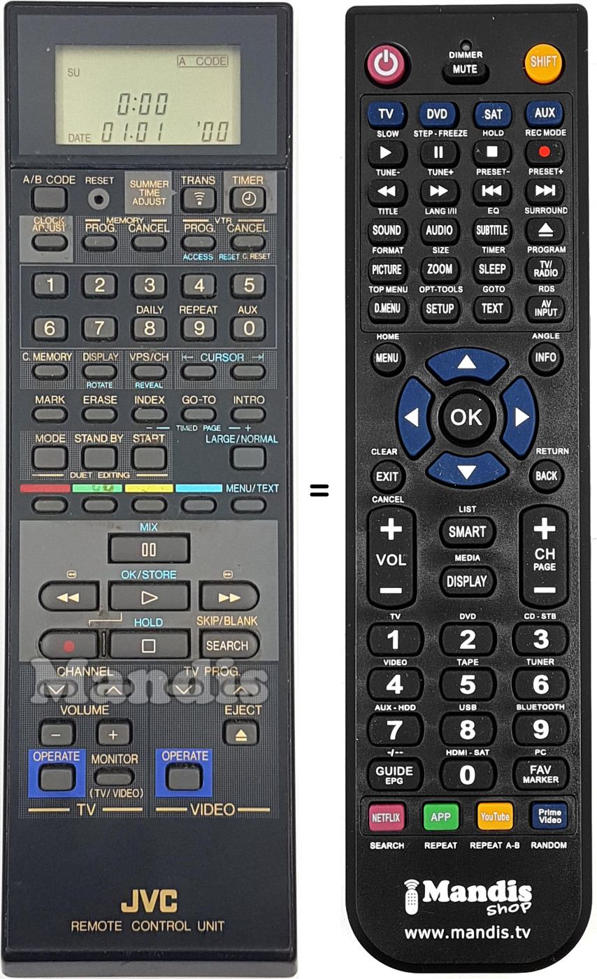 Telecomando equivalente PQ10884