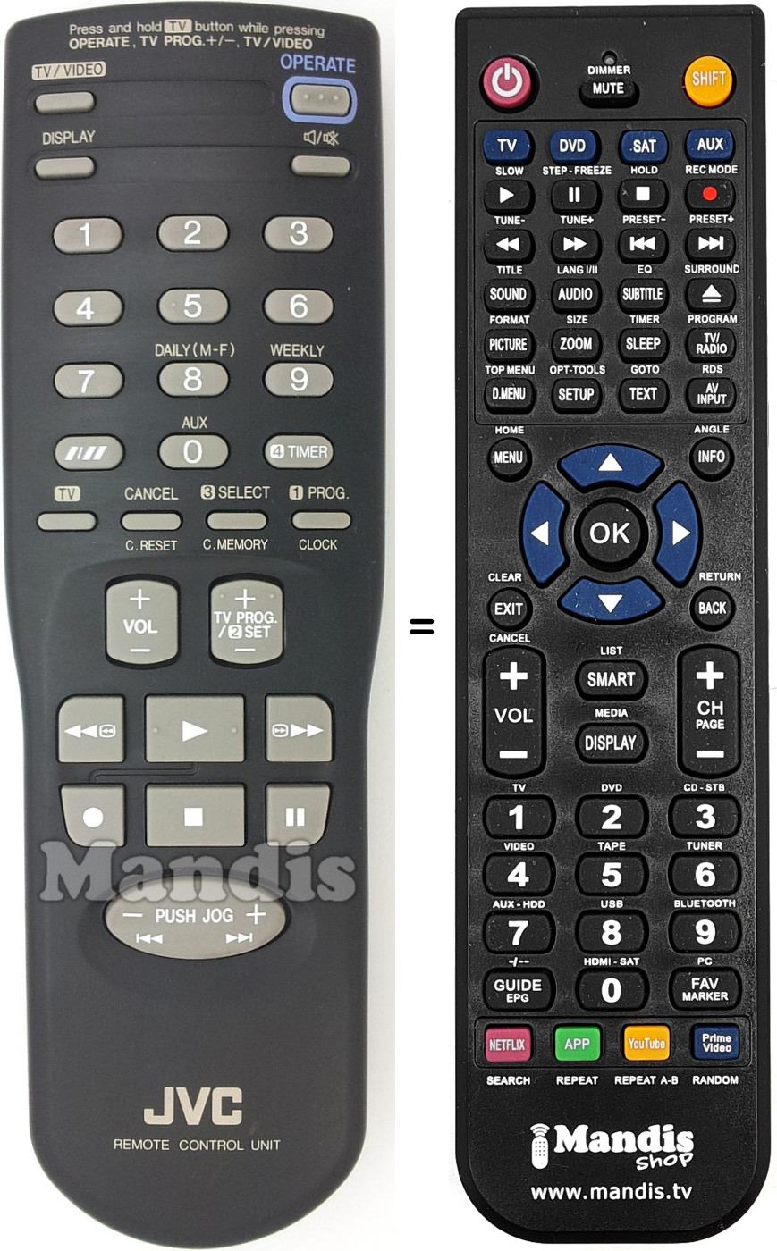 Telecomando equivalente REMCON1552