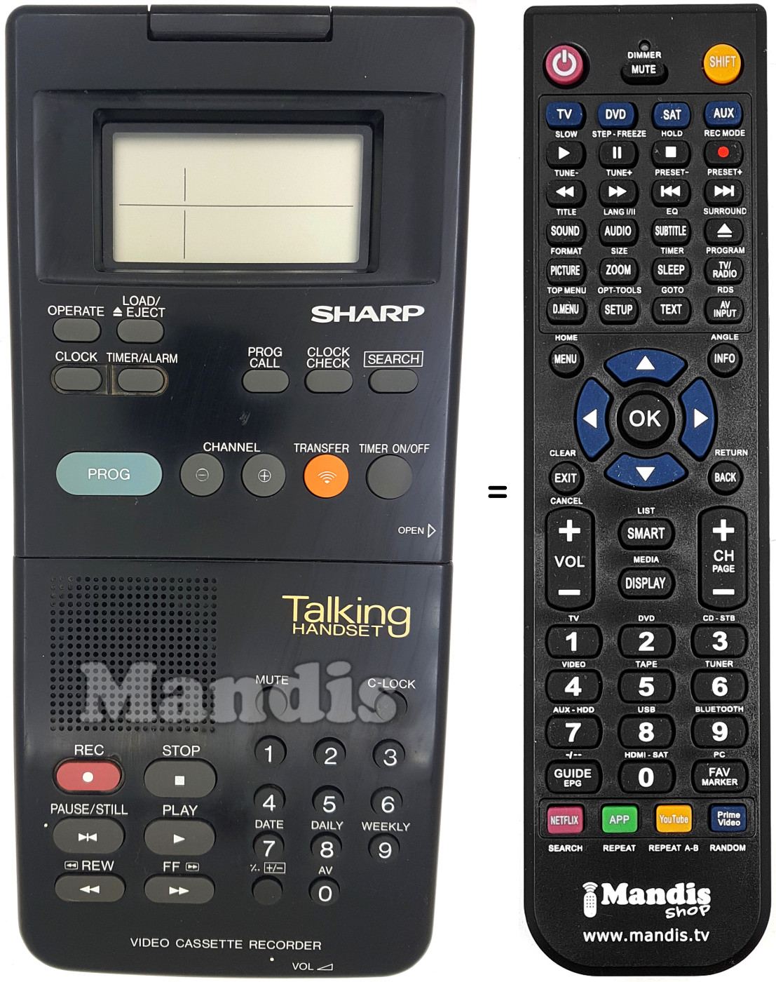 Telecomando equivalente G0558GE