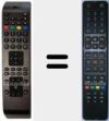 Original remote control RC4825 (30076858)