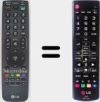Original remote control AKB73715606