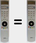 Original remote control CONTROL10 (87000071)