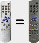 T&eacute;l&eacute;commande d'origine Tele Pilot 807 C (296420611700)