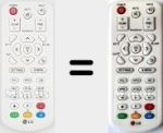 Original remote control MKJ50025109