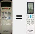 Universal remote control Aircoplus (42530)