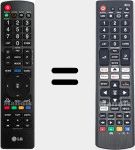 Telecomando universale Universal TV LG
