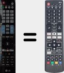 Télécommande universelle Universal TV LG