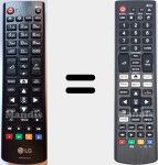 Telecomando universale Universal TV LG