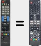 Télécommande universelle Universal TV LG