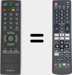 Universal remote control Universal TV LG