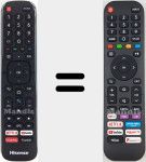 Universal remote control Universal TV Hisense