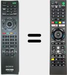 Télécommande universelle Universal TV Sony