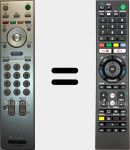 Télécommande universelle Universal TV Sony