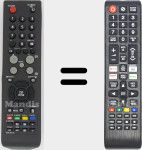 Universal remote control Universal TV Samsung
