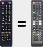 Universal remote control Universal TV Samsung