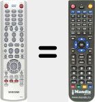 Telecomando sostituto di 00015K