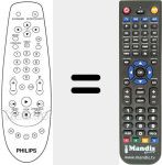 Replacement remote control for REMCON1357