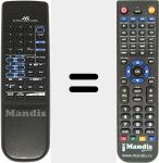 Télécommande pour remplacer RM-SED5TU