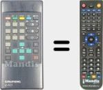 Telecomando sostituto di TELEPILOT 623 (296220570100)