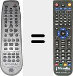 Telecomando sostituto di 97P1RA2FB0