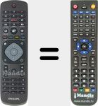 Télécommande pour remplacer YKF348-005 (996595005425)