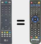 Telecomando sostituto di AKB33871414