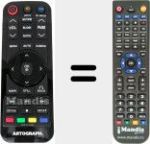 Replacement remote control for AKB72913324