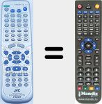 Replacement remote control for RM-STHA35R (BI600THA35020U)