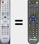 Ersatzfernbedienung für TM950 (BN59-00941A)