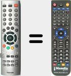 Telecomando sostituto di CT-90126